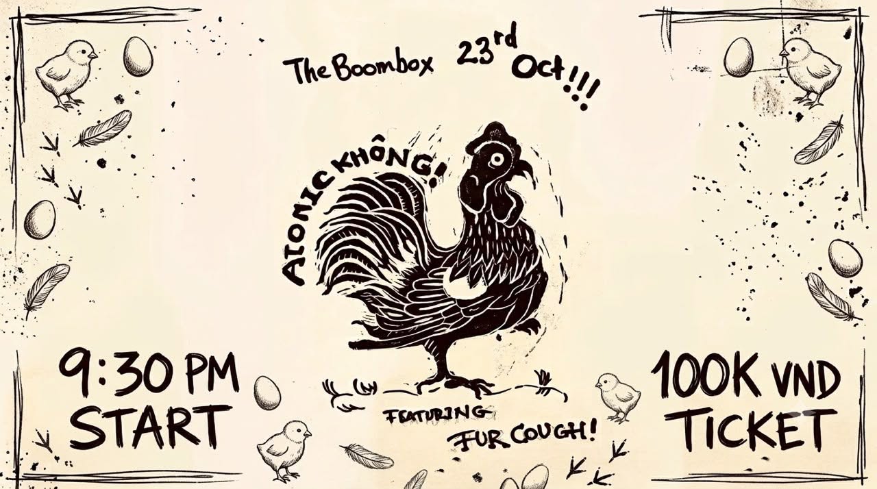ATOMIC KHONG AND FURR COUGH LIVE AT THE BOOM BOX