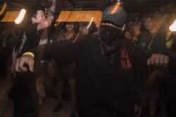 gig performance of BIB hardcore punk band from Omaha, Nebraska in Saigon, Vietnam