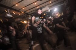 gig performance of BIB hardcore punk band from Omaha, Nebraska in Saigon, Vietnam