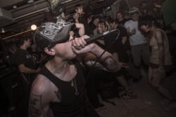 gig performance of BIB hardcore punk band from Omaha, Nebraska in Saigon, Vietnam