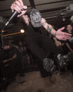 gig performance of BIB hardcore punk band from Omaha, Nebraska in Saigon, Vietnam
