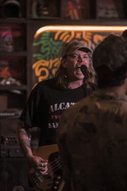 gig performance of BIB hardcore punk band from Omaha, Nebraska in Saigon, Vietnam