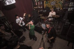 gig performance of BIB hardcore punk band from Omaha, Nebraska in Saigon, Vietnam