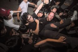 gig performance of BIB hardcore punk band from Omaha, Nebraska in Saigon, Vietnam