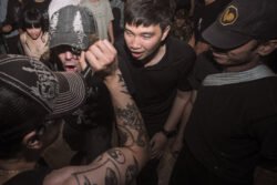 gig performance of BIB hardcore punk band from Omaha, Nebraska in Saigon, Vietnam
