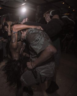 gig performance of BIB hardcore punk band from Omaha, Nebraska in Saigon, Vietnam