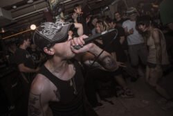 gig performance of BIB hardcore punk band from Omaha, Nebraska in Saigon, Vietnam