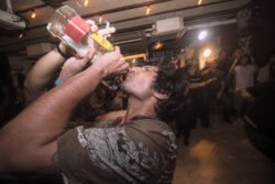 gig performance of BIB hardcore punk band from Omaha, Nebraska in Saigon, Vietnam