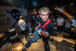 jaigon orchestra, 18 18, broken flower, yee water, kinh duong va ot punk rock death metal gig by ethos collective live at blue monkey HCMC concert photography by Cá Koi Lang Thang